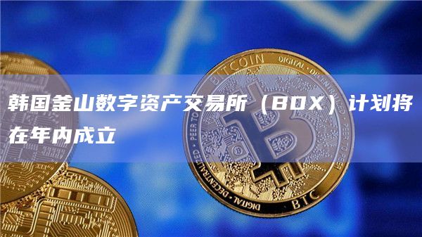 韩国釜山数字资产交易所（BDX）计划将在年内成立-第1张图片-旋风百科